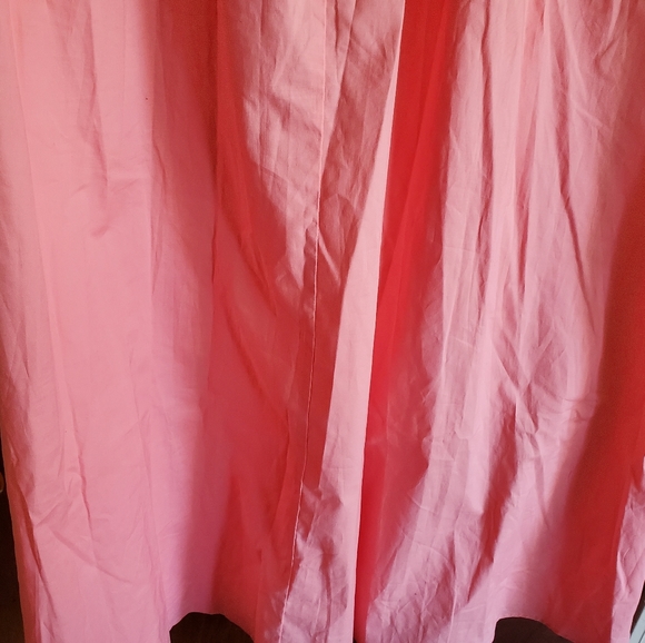 NWT SOKIE COLLECTIVE Puff Sleeve Light Pink Smoked Midi Pleated Dress size M - Picture 10 of 16